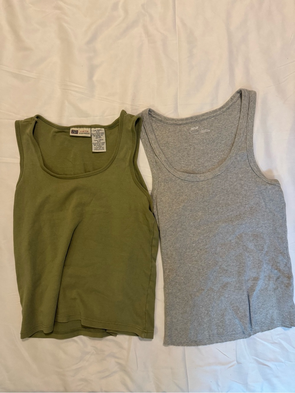 Medium Faded Glory and Aerie scoop neck Tops